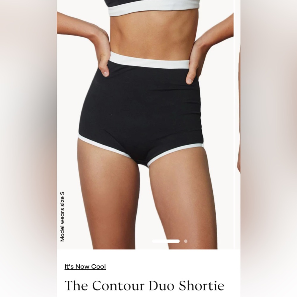 IT'S NOW COOL FREE PEOPLE SHORTIE BOTTOMS BIKINI SWIMSUIT SZ XL - Picture 7 of 10